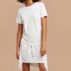 SALE🔥NWOT Wilfred Free T-Shirt Front Tie Dress Small